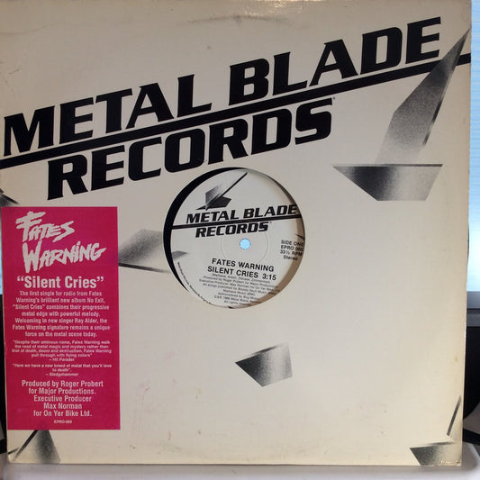 Silent Cries (VINYL) | Excellent (EX) Very Good Plus (VG+) Get Cheap Vinyl