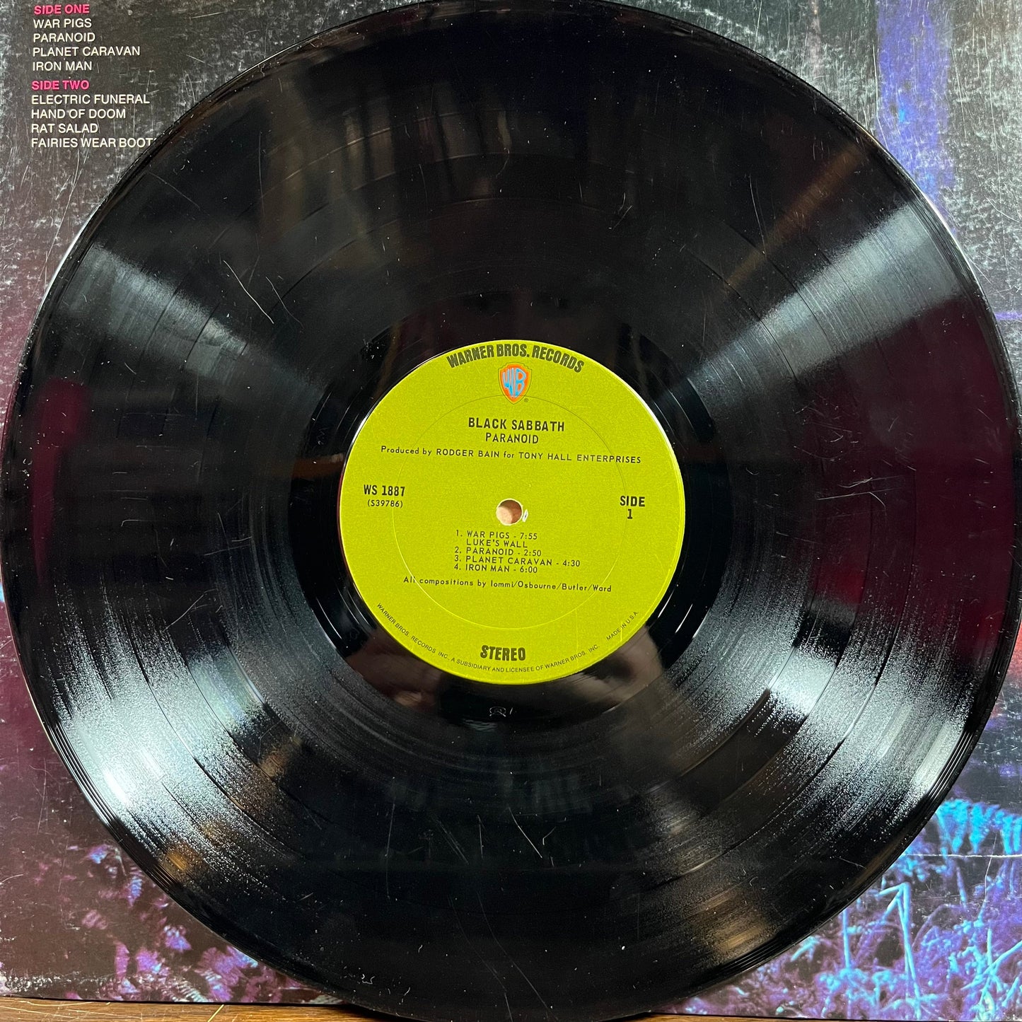 Paranoid (VINYL) | Good (G) Very Good (VG) Get Cheap Vinyl