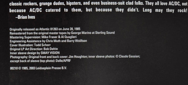 Fly On The Wall (VINYL) | Near Mint (NM or M-) Near Mint (NM or M-) Get Cheap Vinyl