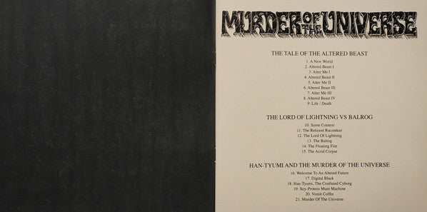 Murder Of The Universe (COLOR VINYL) | Near Mint (NM or M-) Near Mint (NM or M-) Get Cheap Vinyl