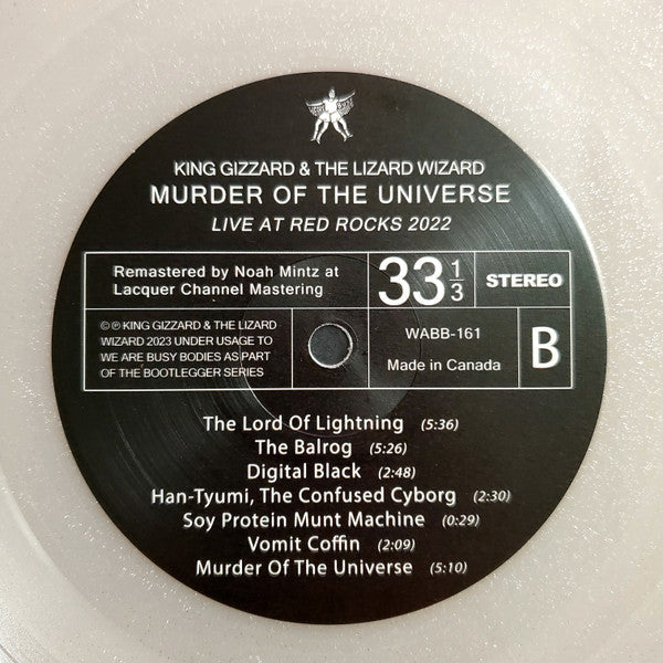 Murder Of The Universe (Live At Red Rocks 2022) | Near Mint (NM) Mint (M) Get Cheap Vinyl