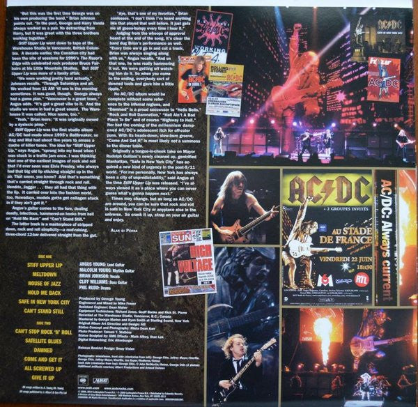 Stiff Upper Lip (VINYL) | Near Mint (NM or M-) Near Mint (NM or M-) Get Cheap Vinyl
