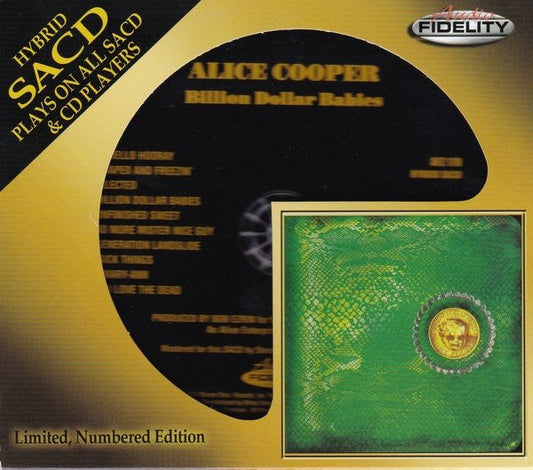 Billion Dollar Babies (SACD) | Near Mint (NM or M-) Near Mint (NM or M-) Get Cheap Vinyl