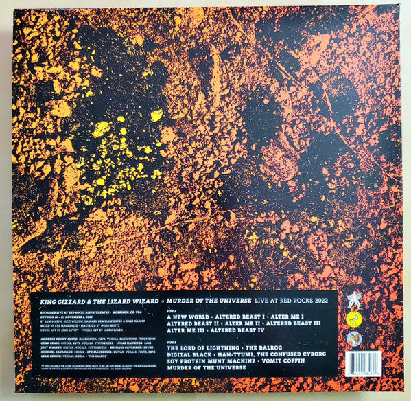 Murder Of The Universe (Live At Red Rocks 2022) | Near Mint (NM) Mint (M) Get Cheap Vinyl