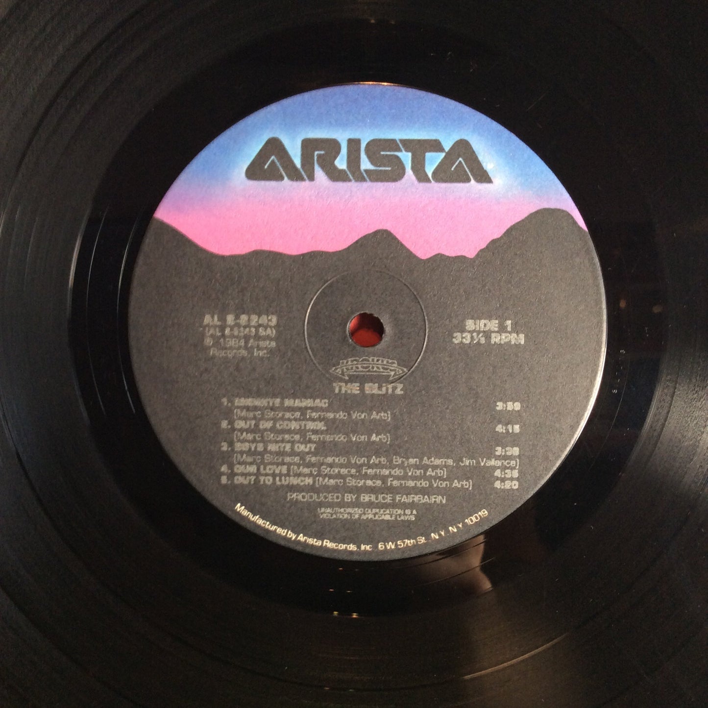 The Blitz (VINYL) | Very Good Plus Plus (VG++) Excellent (EX) Get Cheap Vinyl