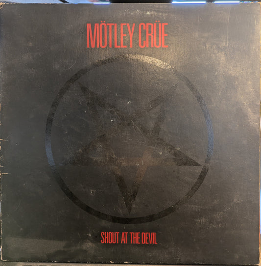 Shout At The Devil (VINYL) | Very Good Plus (VG+) Very Good (VG) Get Cheap Vinyl