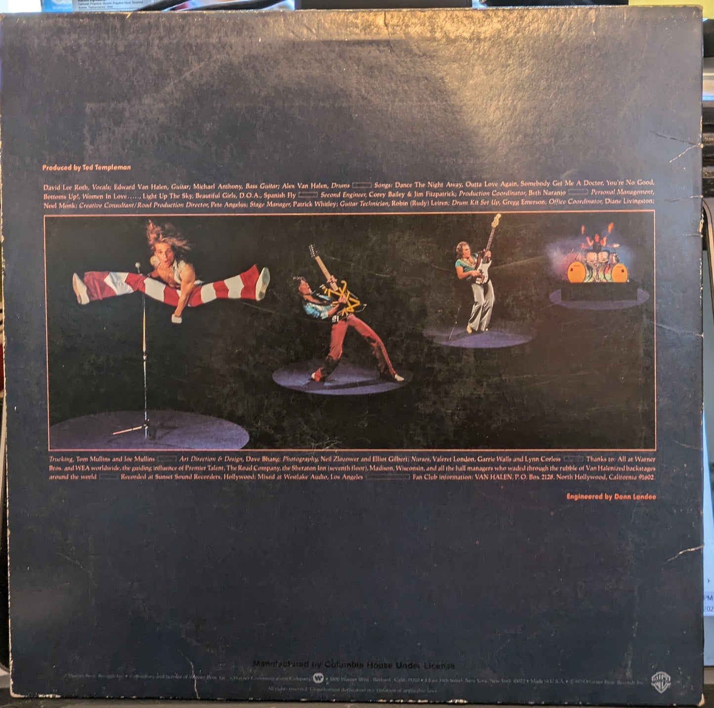 Van Halen II *CRC/COLUMBIA HOUSE* | Very Good (VG) Very Good (VG) Get Cheap Vinyl