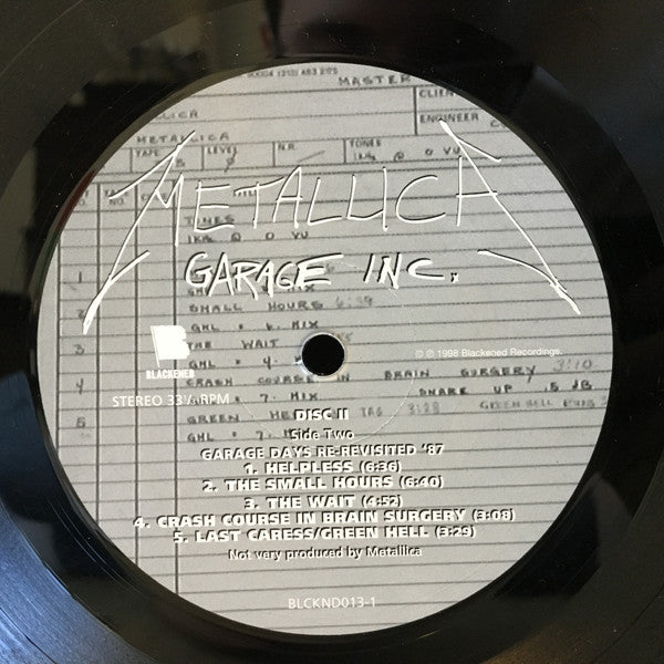 Garage Inc. | Mint (M) Mint (M) Get Cheap Vinyl