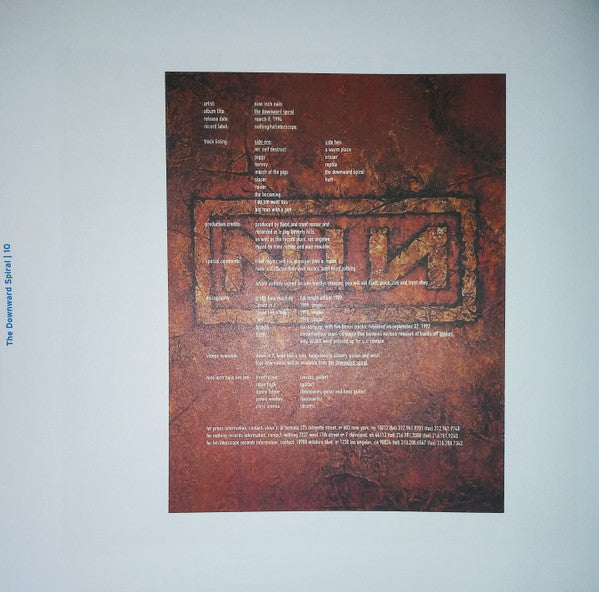 The Downward Spiral | Mint (M) Mint (M) Get Cheap Vinyl