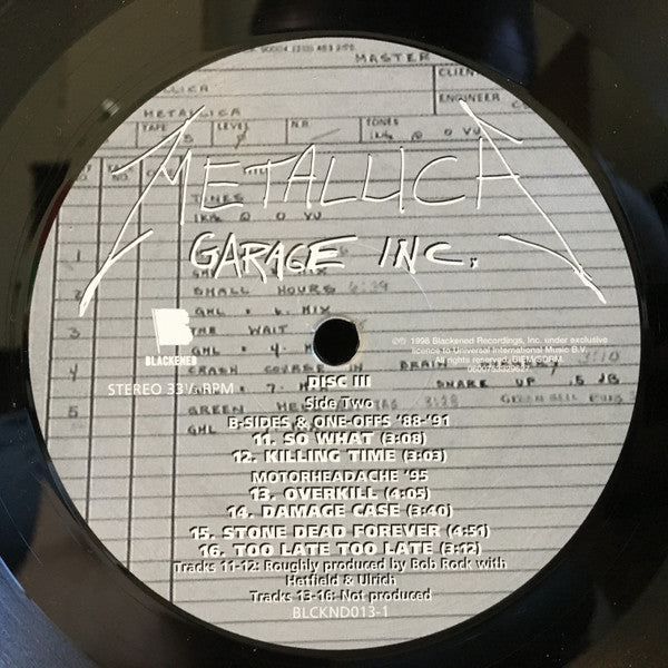 Garage Inc. | Mint (M) Mint (M) Get Cheap Vinyl