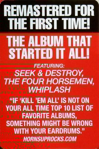 Kill 'Em All | Mint (M) Mint (M) Get Cheap Vinyl
