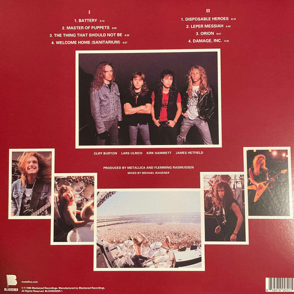 Master Of Puppets (180 GRAM VINYL) | Mint (M) Mint (M) Get Cheap Vinyl