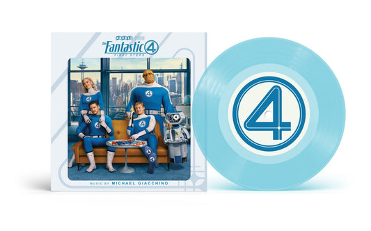 The Fantastic Four: First Steps Main Theme / Let Us Be Devoured (PRE-ORDER 7/25/25) [Blue 7" Single] | Mint (M) Mint (M) Get Cheap Vinyl
