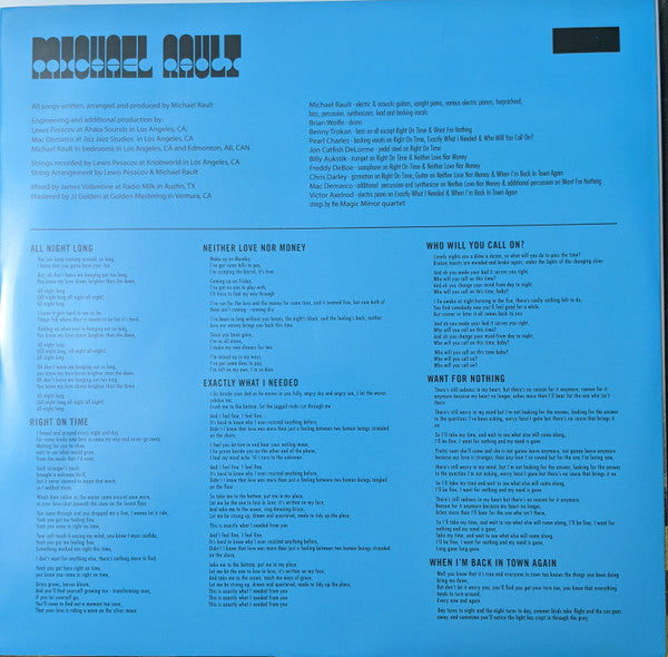Michael Rault | Mint (M) Mint (M) Get Cheap Vinyl