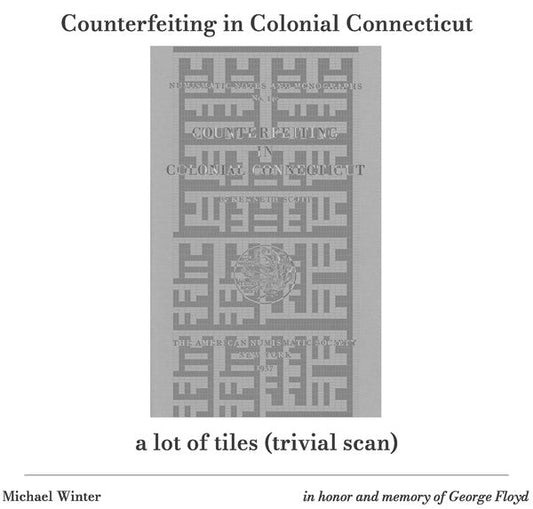 Counterfeiting in Colonial Connecticut / a lot of tiles (trivial scan) | Get Cheap Vinyl