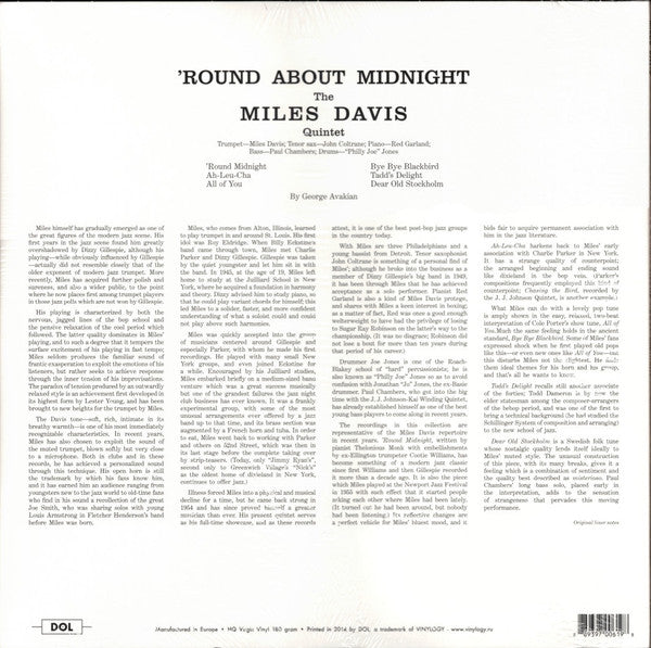 Round About Midnight | Mint (M) Mint (M) Get Cheap Vinyl
