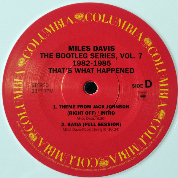 Miles Davis That's What Happened 1982-1985 (The Bootleg Series, Vol. 7) Columbia, Legacy, Sony Music 2xLP, Whi Mint (M) Mint (M) Get Cheap Vinyl