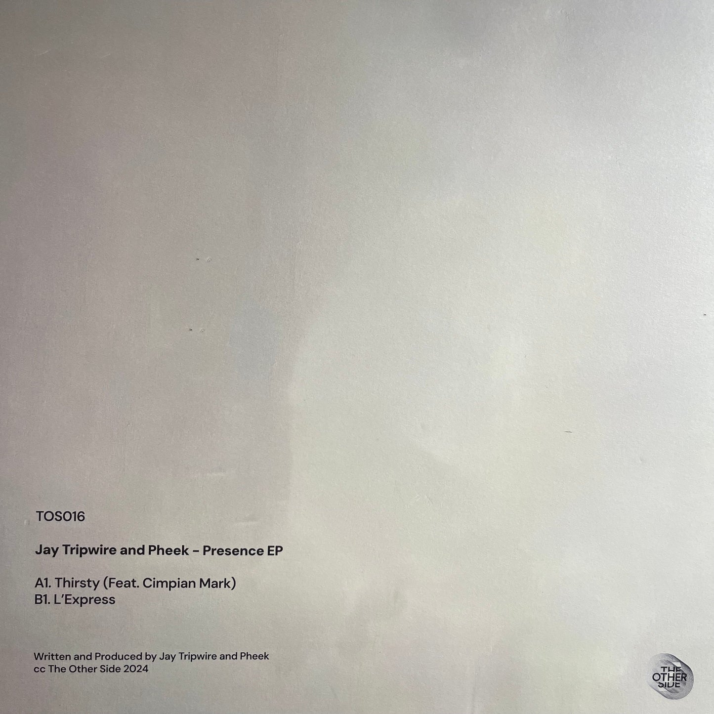 The Presence Ep (VINYL) | Mint (M) Mint (M) Get Cheap Vinyl