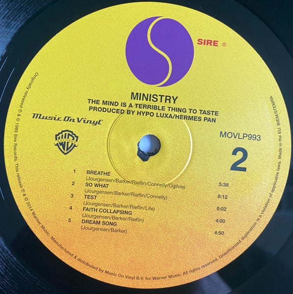 The Mind Is A Terrible Thing To Taste | Mint (M) Mint (M) Get Cheap Vinyl