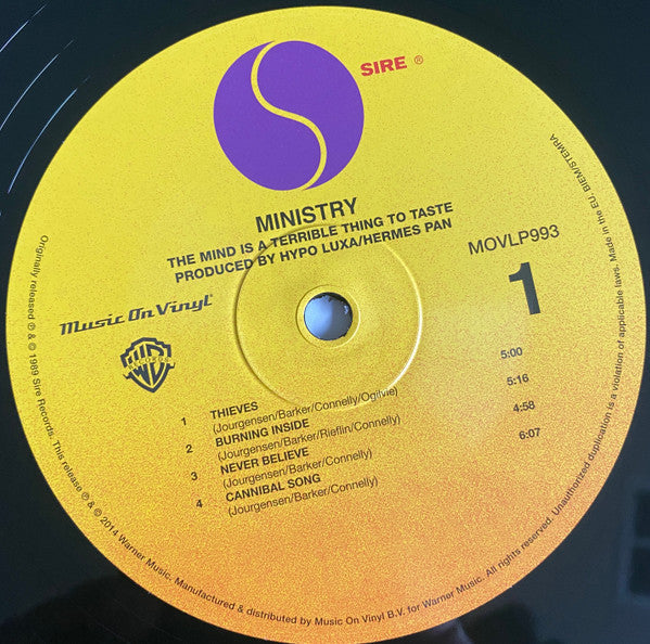The Mind Is A Terrible Thing To Taste | Mint (M) Mint (M) Get Cheap Vinyl