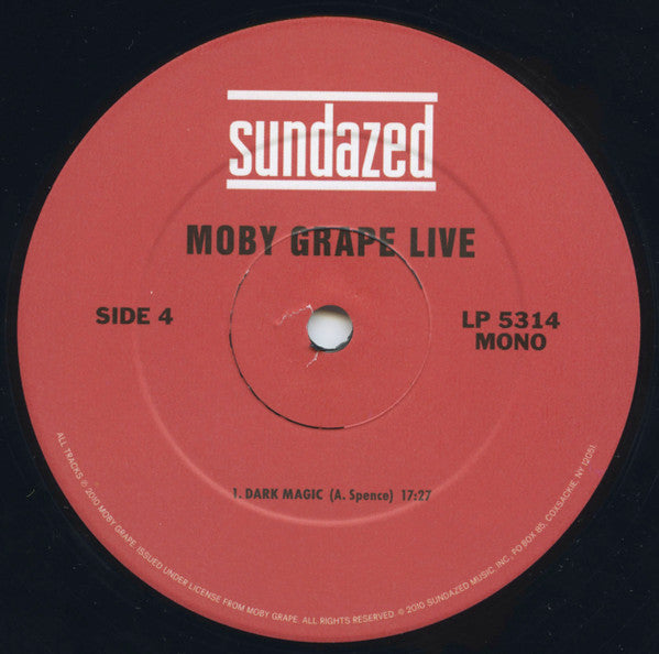 Live (Historic Live Moby Grape Performances 1966-1969) | Mint (M) Mint (M) Get Cheap Vinyl