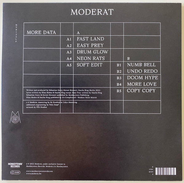 More D4ta | Mint (M) Mint (M) Get Cheap Vinyl