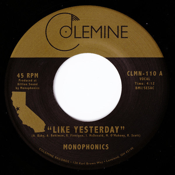 Like Yesterday / Freedom | Mint (M) Generic Get Cheap Vinyl