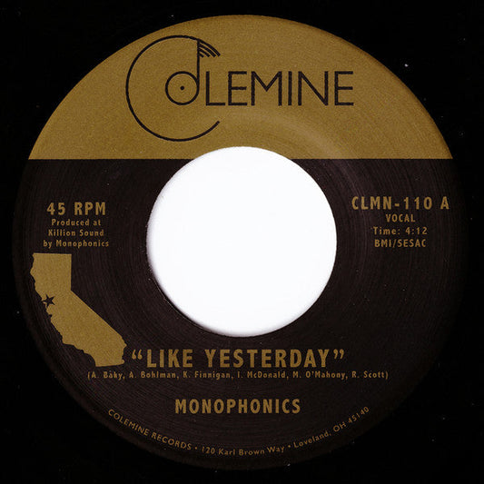 Like Yesterday / Freedom | Mint (M) Generic Get Cheap Vinyl
