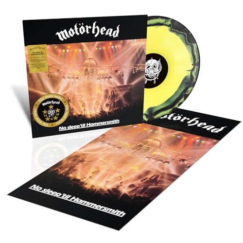 No Sleep 'Til Hammersmith (50Th Anniversary) [Yellow/Black Half-Speed Vinyl] | Get Cheap Vinyl