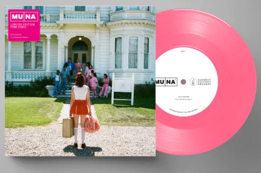 Silk Chiffon ft. Phoebe Bridgers (Pink 7" Single) | Mint (M) Mint (M) Get Cheap Vinyl