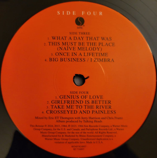 Stop Making Sense: Deluxe Edition | Mint (M) Mint (M) Get Cheap Vinyl