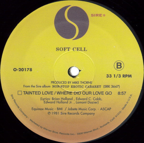 White Horse / Tainted Love / Where Did Our Love Go | Mint (M) Generic Get Cheap Vinyl