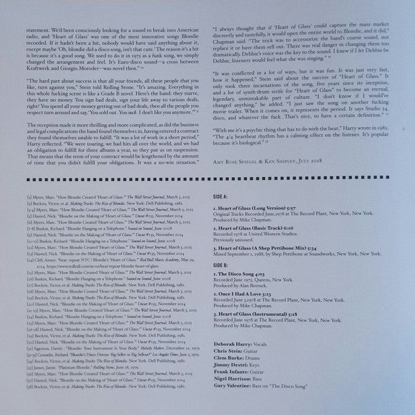 Heart Of Glass | Mint (M) Mint (M) Get Cheap Vinyl