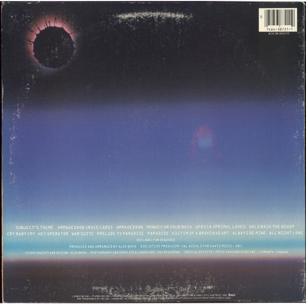 Subject.....Aldo Nova | Excellent (EX) Near Mint (NM) Get Cheap Vinyl
