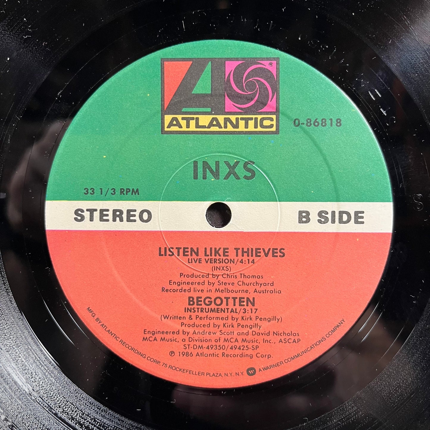 Listen Like Thieves (Extended Remix) (VINYL) | Near Mint- (NM-) Near Mint (NM) Get Cheap Vinyl