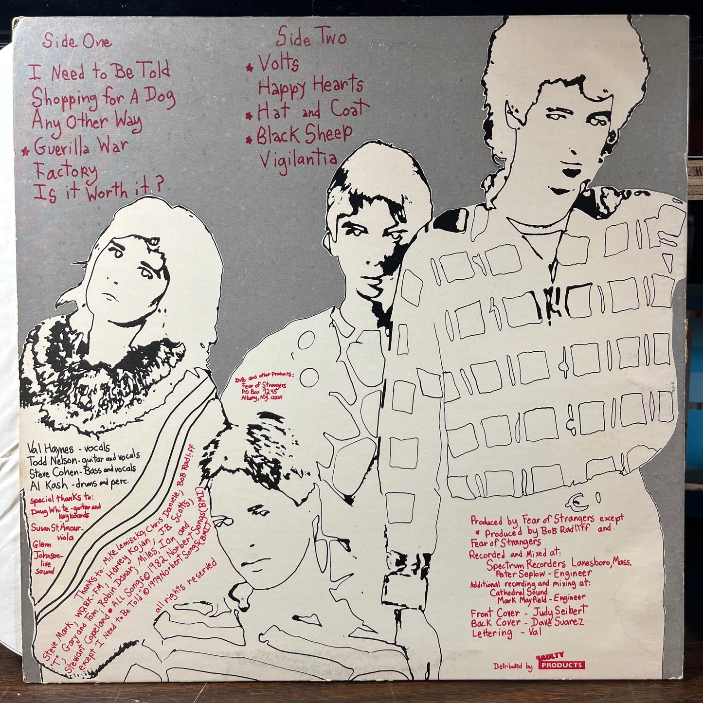 Fear Of Strangers (VINYL) | Near Mint- (NM-) Excellent (EX) Get Cheap Vinyl