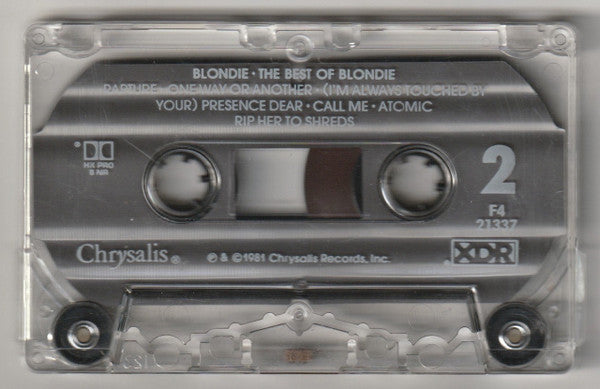 The Best Of Blondie *CASSETTE* | Near Mint (NM) Near Mint (NM) Get Cheap Vinyl