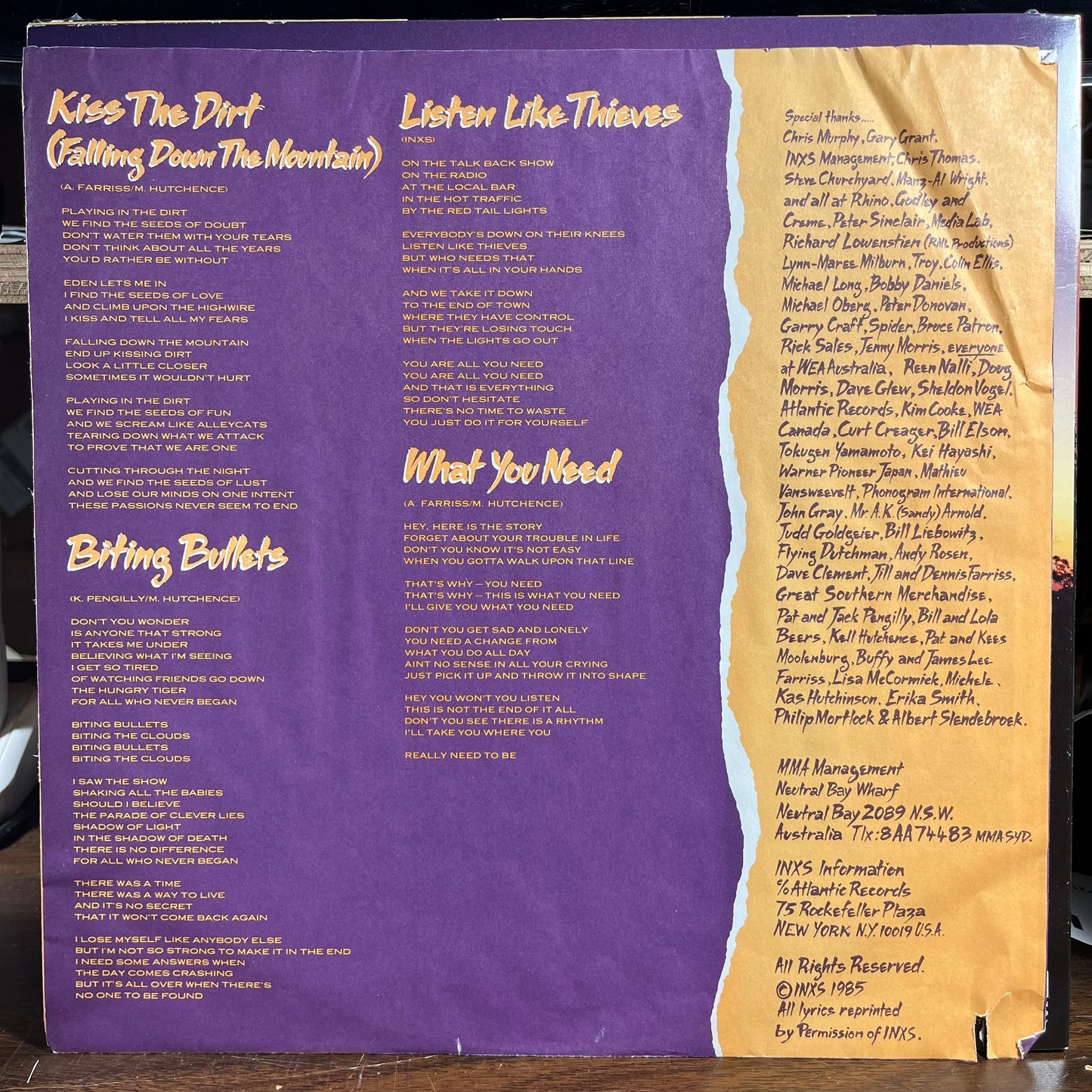 Listen Like Thieves (VINYL) | Near Mint (NM) Near Mint (NM) Get Cheap Vinyl