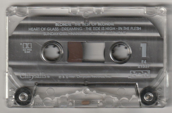 The Best Of Blondie *CASSETTE* | Near Mint (NM) Near Mint (NM) Get Cheap Vinyl