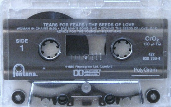 The Seeds Of Love *CASSETTE* | Near Mint (NM) Near Mint (NM) Get Cheap Vinyl