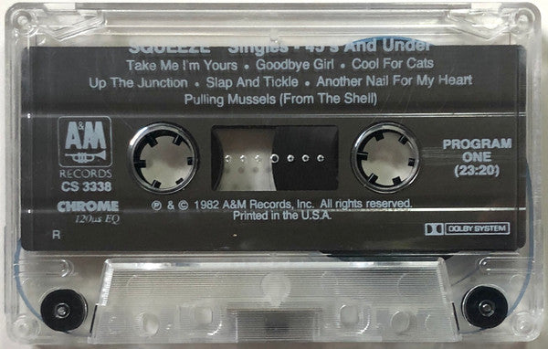 Singles - 45's And Under *CASSETTE* | Near Mint (NM) Near Mint (NM) Get Cheap Vinyl