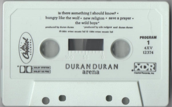 Arena *CASSETTE* | Near Mint (NM) Near Mint (NM) Get Cheap Vinyl