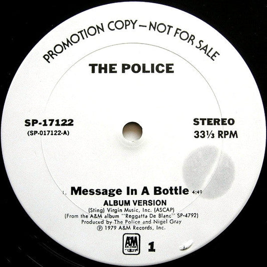 Message In A Bottle | Very Good Plus (VG+) Generic Get Cheap Vinyl