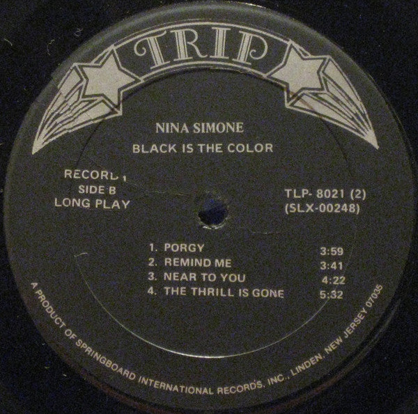 Black Is The Color | Near Mint (NM) Very Good Plus (VG+) Get Cheap Vinyl