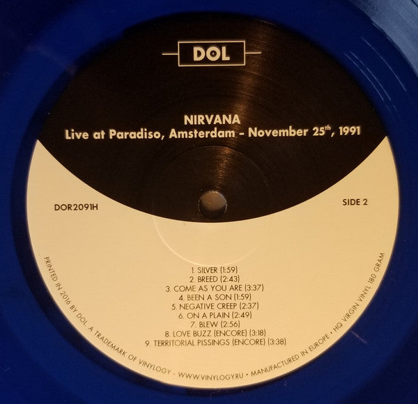 Live At Paradiso, Amsterdam - November 25th, 1991 | Mint (M) Mint (M) Get Cheap Vinyl
