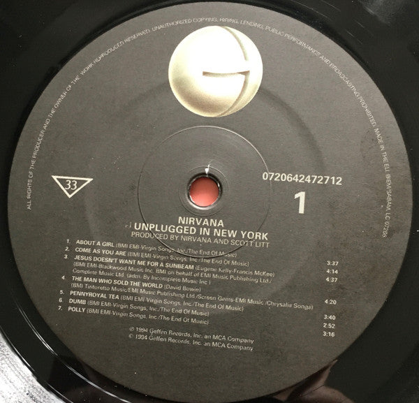 MTV Unplugged In New York | Mint (M) Mint (M) Get Cheap Vinyl