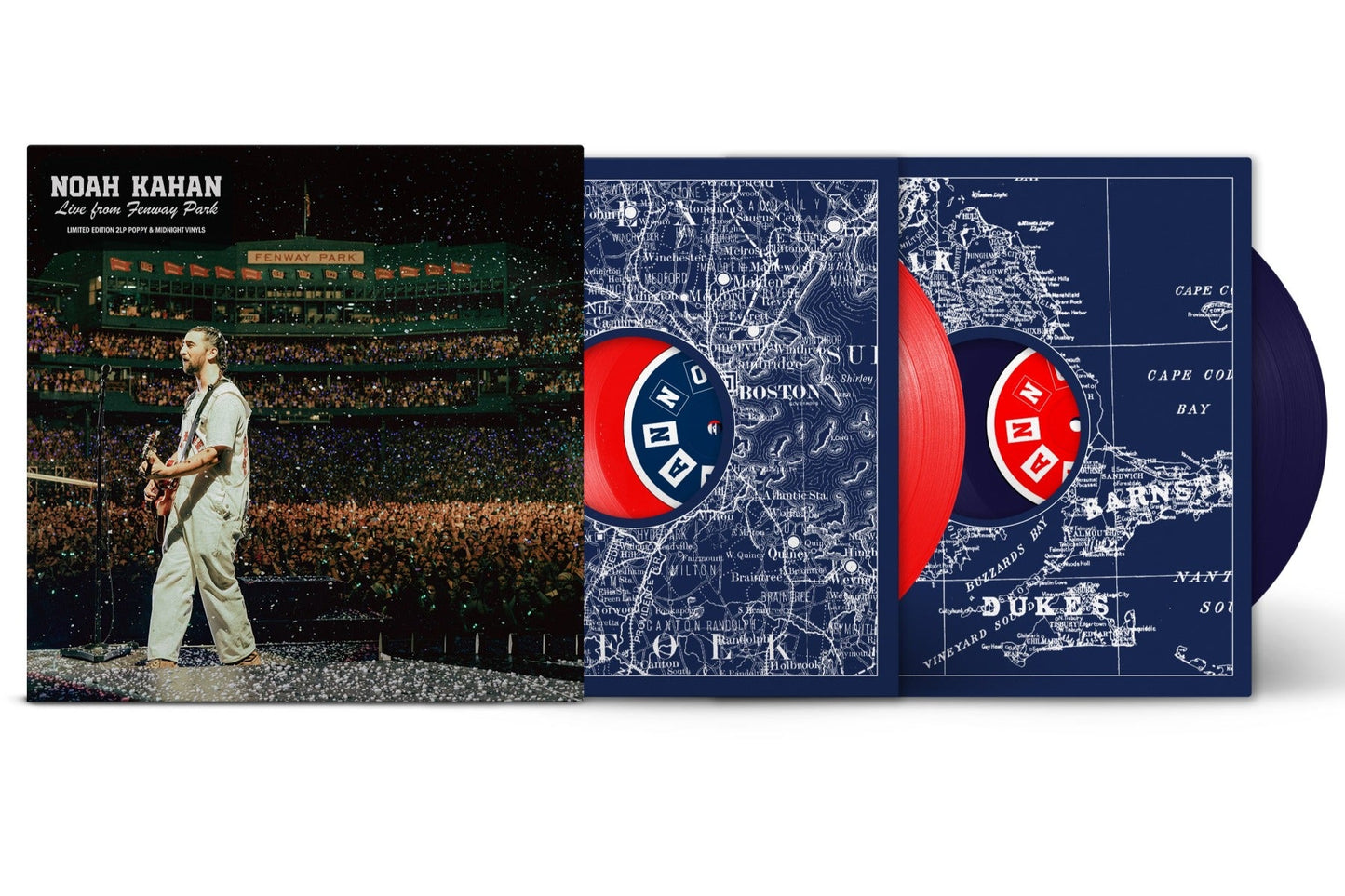 Live From Fenway Park [Explicit Content] (Indie Exclusive, Limited Edition, Blue & Red Colored Vinyl) (2 Lp's) | Mint (M) Mint (M) Get Cheap Vinyl
