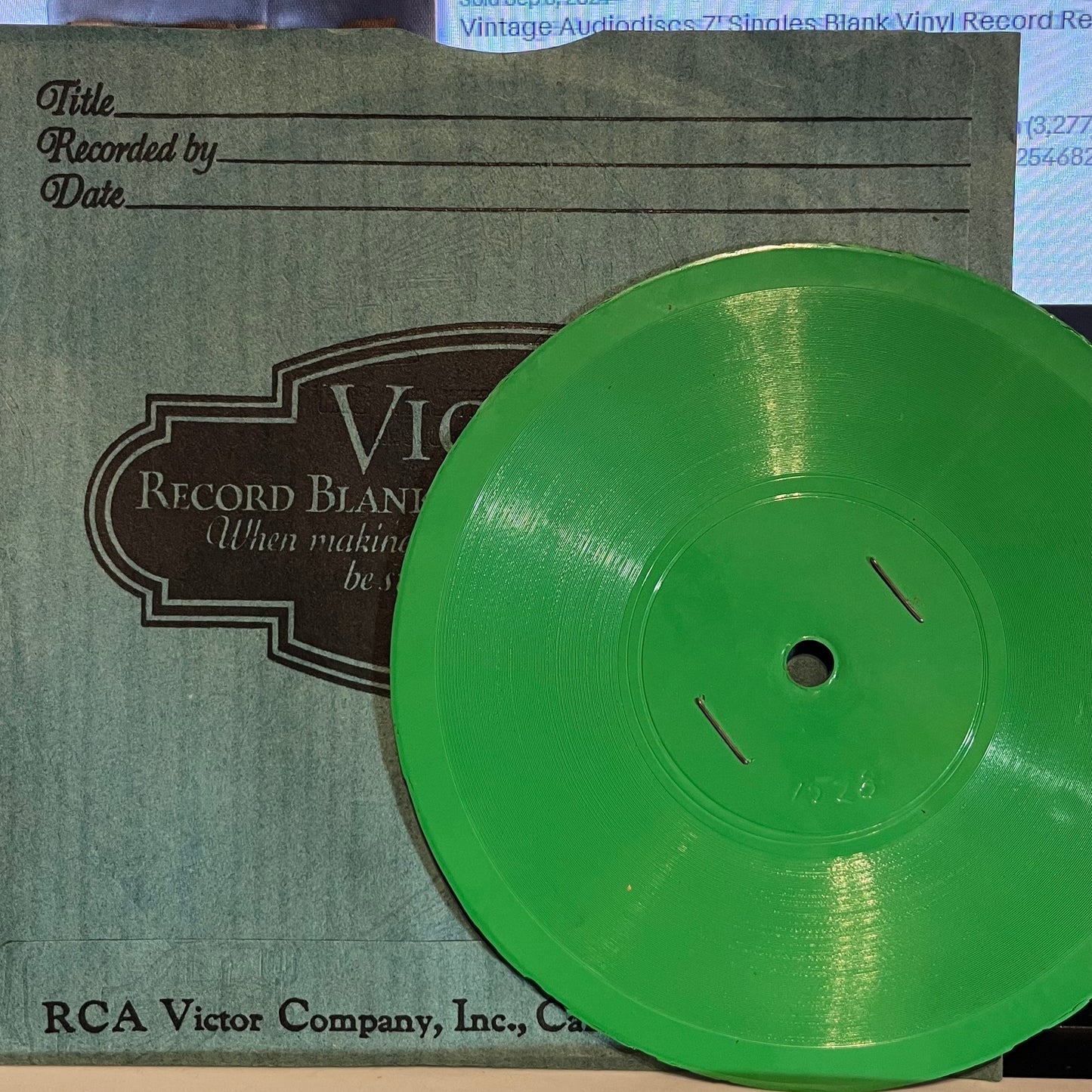 No Artist Antique Victor Recording Blank Home Recording | Very Good Plus (VG+) Near Mint (NM) Get Cheap Vinyl