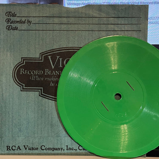 No Artist Antique Victor Recording Blank Home Recording | Very Good Plus (VG+) Near Mint (NM) Get Cheap Vinyl