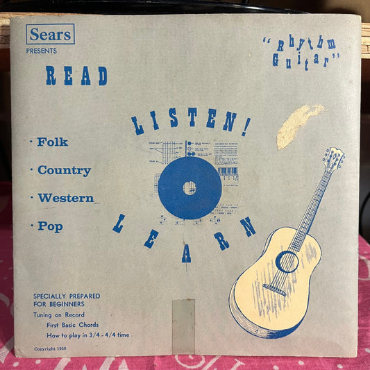 Sears Roebuck And Co. Presents: Read, Listen! Learn "Rhythm Guitar" 7" | Near Mint (NM) Near Mint (NM) Get Cheap Vinyl